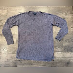 M Barefoot Dreams CozyChic Ultra Lite Women’s Crewneck Sweater - Heather Purple